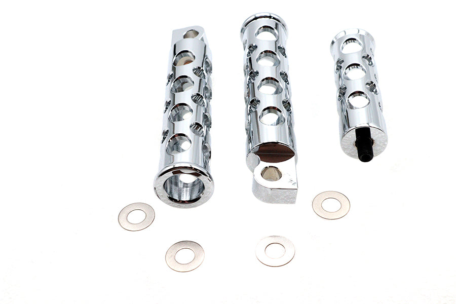 27-0677 - Hole Shot Style Footpeg Kit by V-Twin