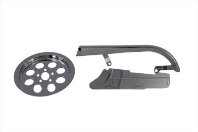 27-0679 - Chrome Belt Guard Kit by V-Twin