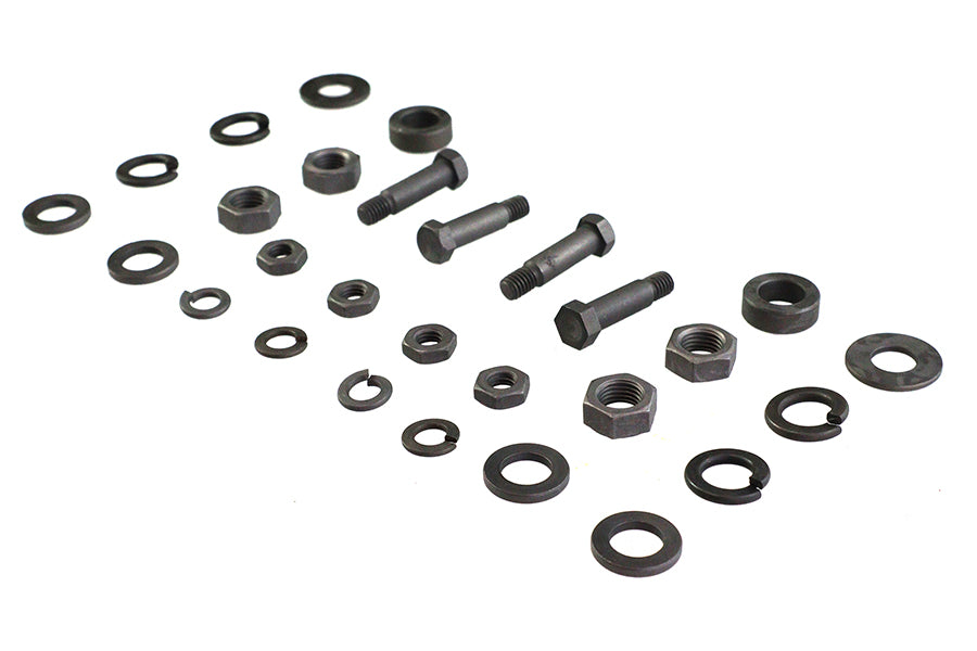 27-0704 - Footboard Mount and Hinge Hardware Kit by Wyatt Gatling