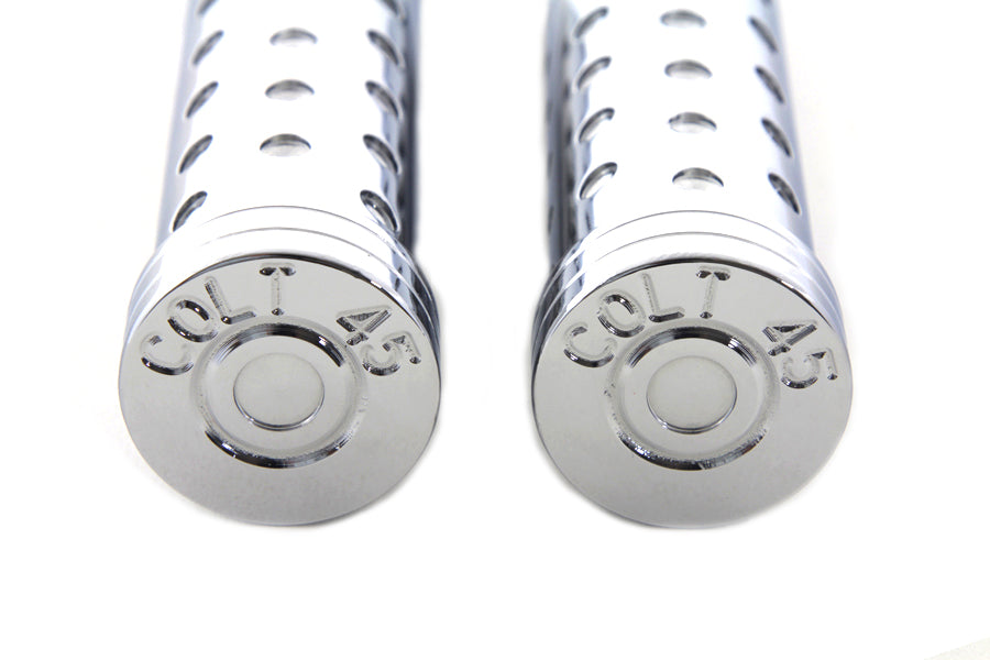 27-0716 - Chrome Colt 45 Footpeg Set by Wyatt Gatling