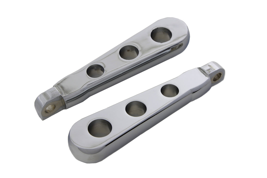 27-0723 - Chrome Spoon Footpeg Set by Wyatt Gatling