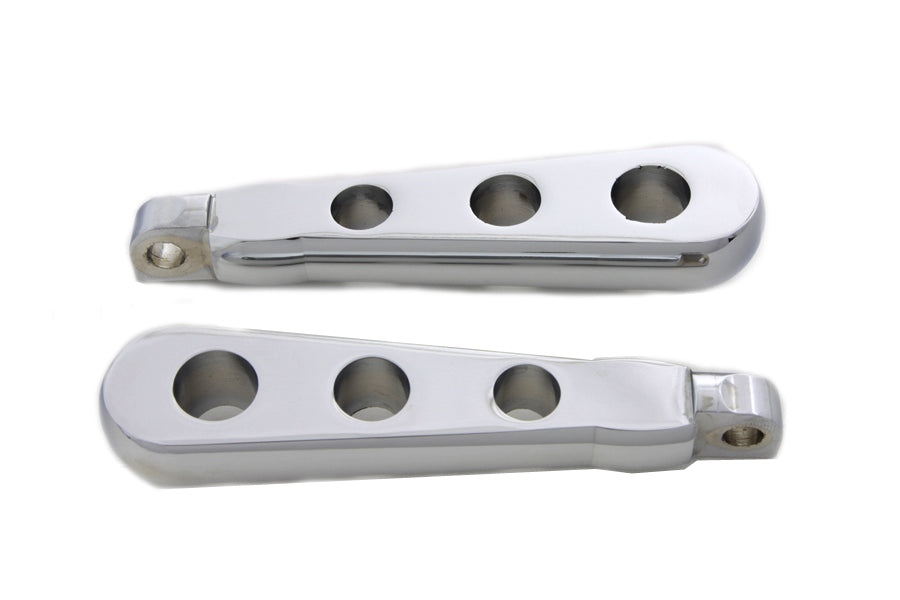 27-0723 - Chrome Spoon Footpeg Set by Wyatt Gatling