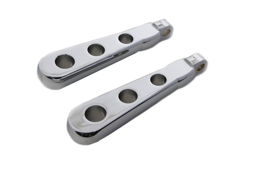 27-0723 - Chrome Spoon Footpeg Set by Wyatt Gatling