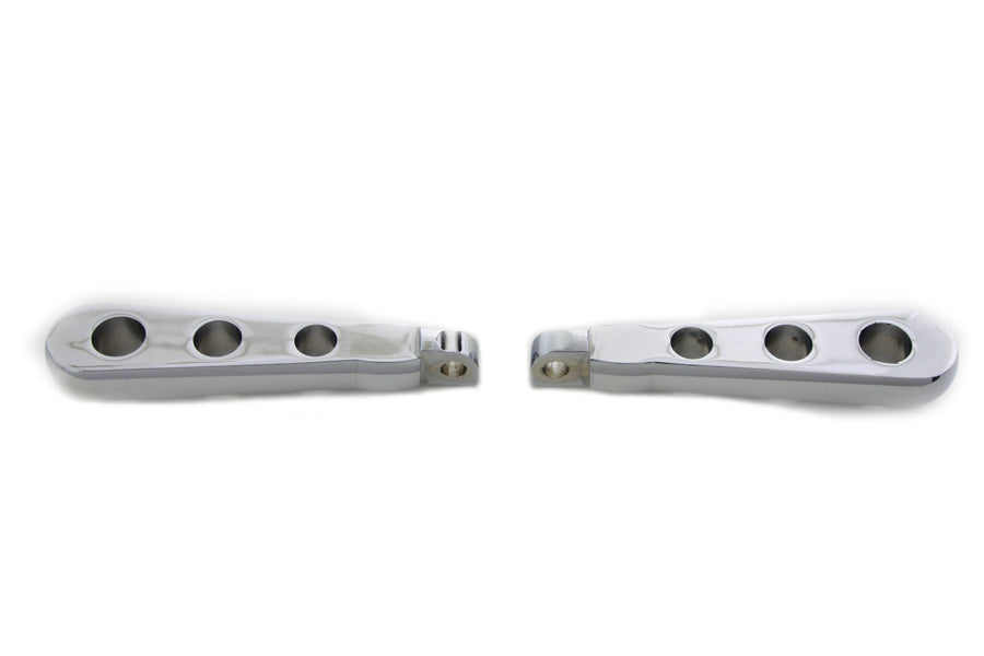 27-0723 - Chrome Spoon Footpeg Set by Wyatt Gatling