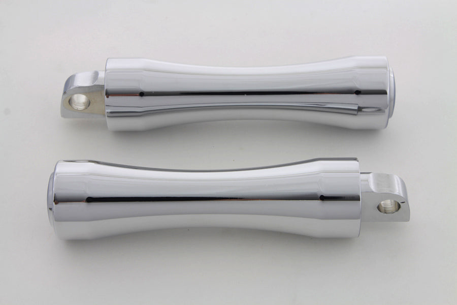 27-0725 - Chrome Contour End Footpeg Set by Wyatt Gatling