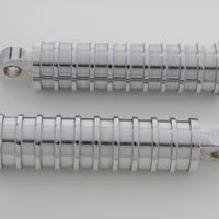 27-0729 - Chrome Light Grooves Footpeg Set by Wyatt Gatling