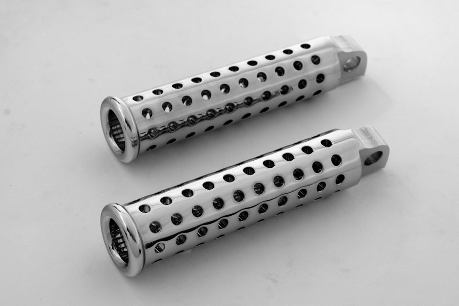 27-0732 - Chrome Silence Footpeg Set by Wyatt Gatling