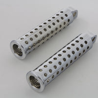 27-0732 - Chrome Silence Footpeg Set by Wyatt Gatling