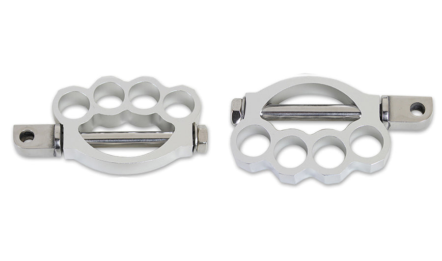 27-0771 - Knuckle Footpeg Set Chrome by Wyatt Gatling