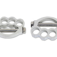 27-0771 - Knuckle Footpeg Set Chrome by Wyatt Gatling