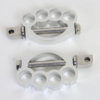 27-0771 - Knuckle Footpeg Set Chrome by Wyatt Gatling