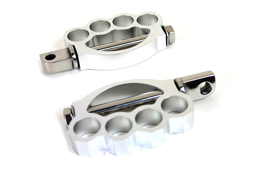 27-0771 - Knuckle Footpeg Set Chrome by Wyatt Gatling