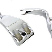 27-0804 - Chrome Driver Footpeg Mount Set by V-Twin