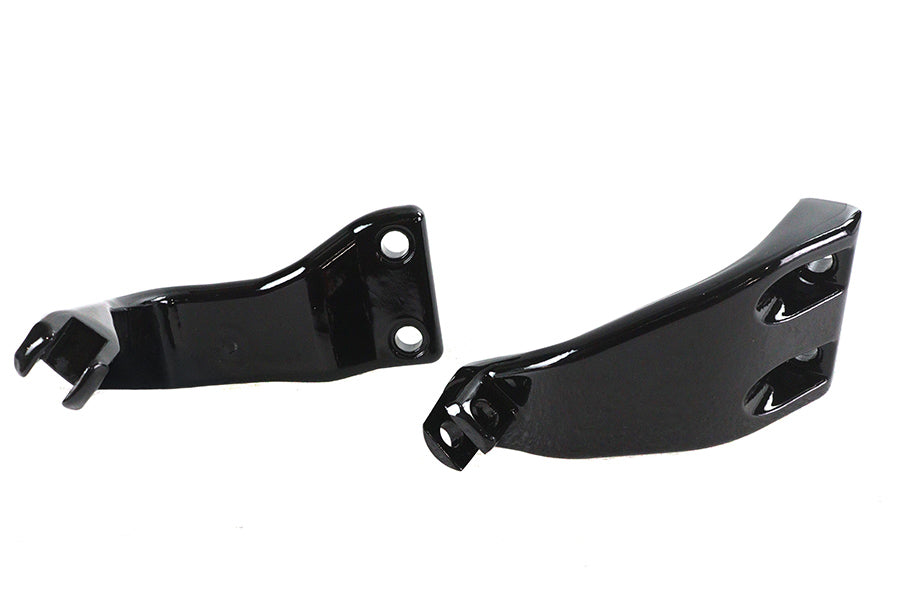 27-0841 - FXD Driver Footpeg Support Set Black by V-Twin