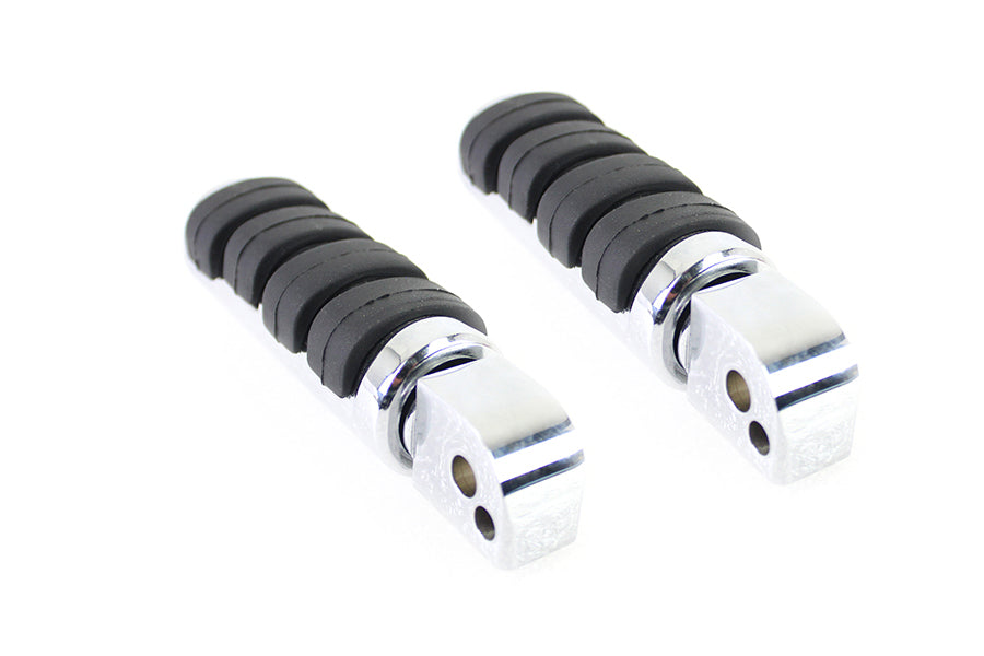 27-0849 - Passenger ISO Footpeg Set Chrome by V-Twin