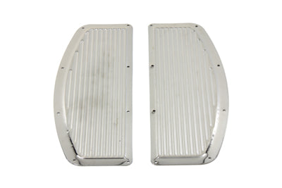 27-0911 - Footboard Mat Set Chrome by V-Twin