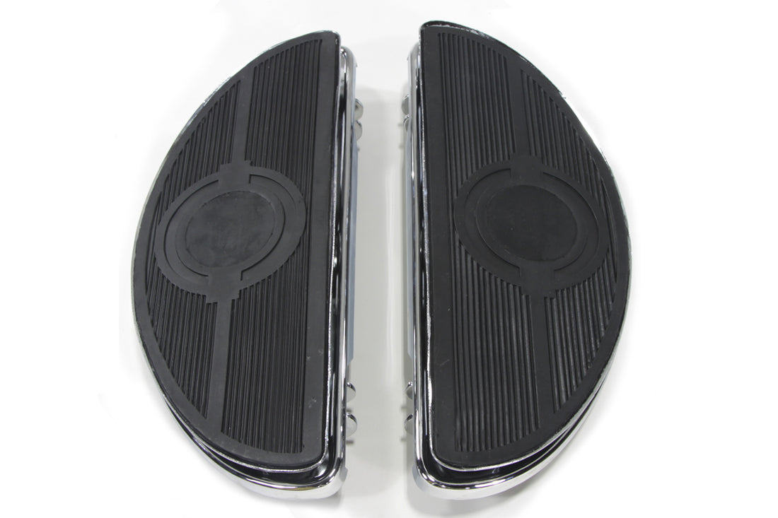 27-0914 - Driver Footboard Set Chrome by V-Twin