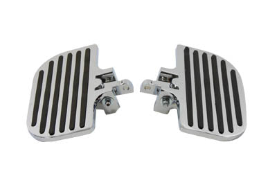 27-0929 - Passenger Mini Footboard Set with Rail Design by V-Twin