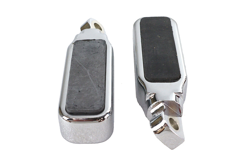 27-0935 - Chrome Slugger Style Footpeg Set by Wyatt Gatling