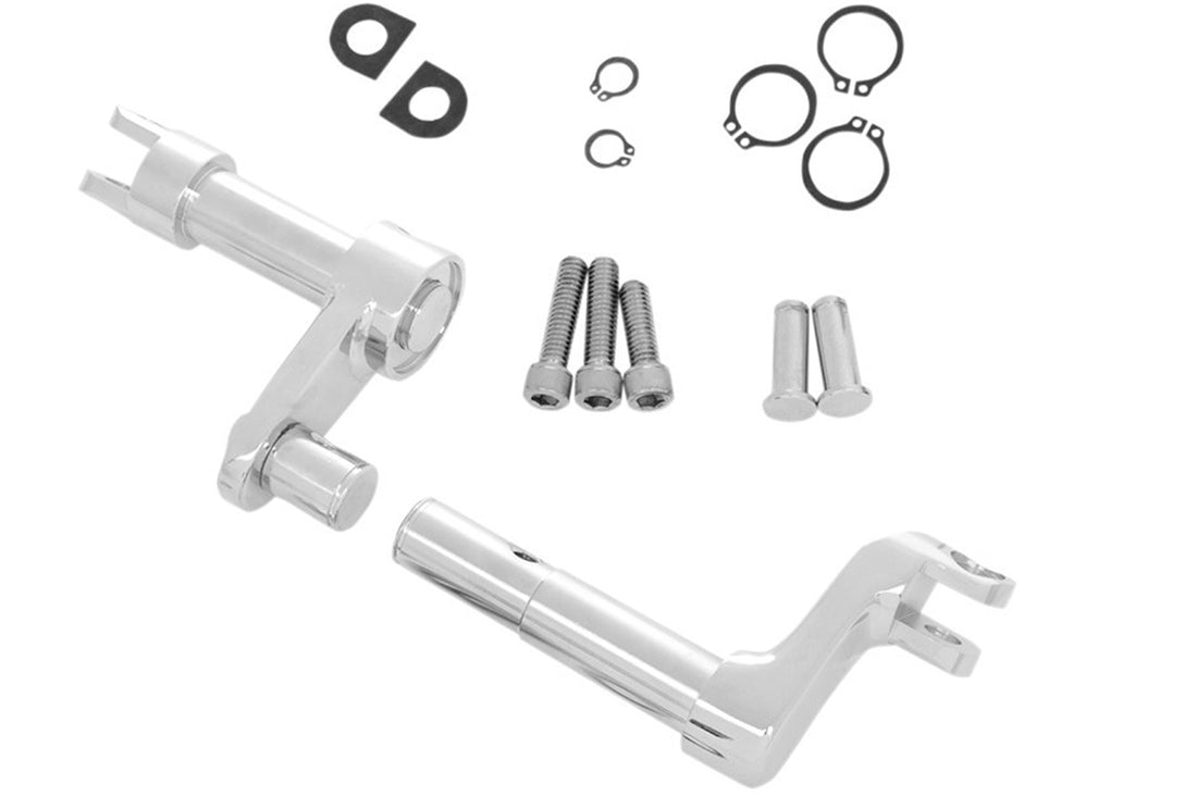 27-0999 - Chrome Extended Forward Control Conversion Kit by Wyatt Gatling