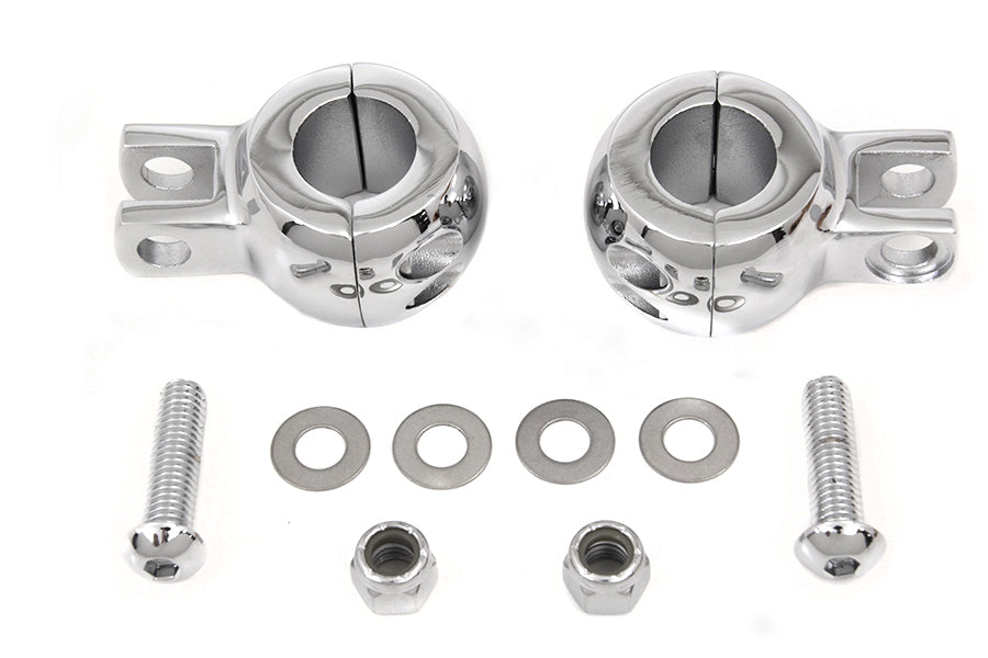 27-1008 - Seat Shock Mount Clamp Set by V-Twin