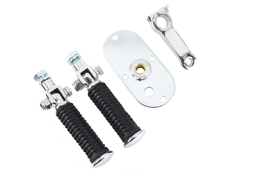 FX Mid-Footpeg Set Chrome