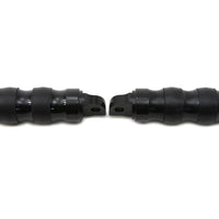 27-1074 - Black Three Band Style Footpeg Set by Wyatt Gatling