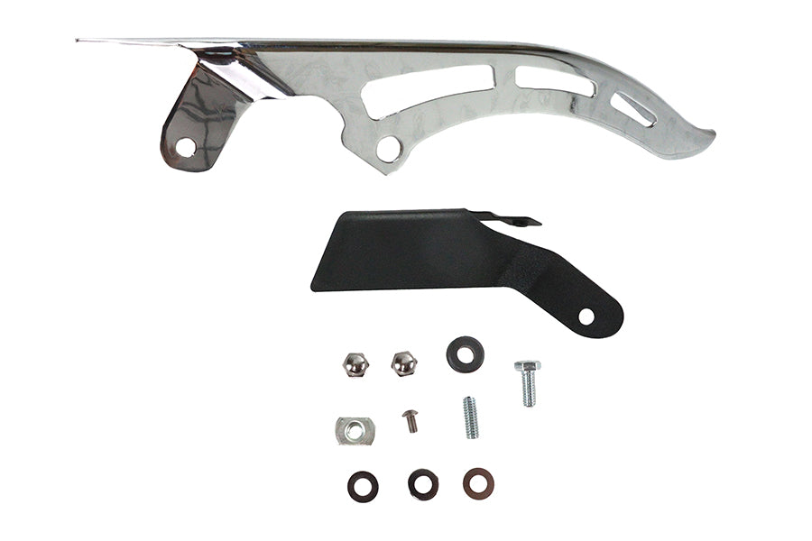 27-1119 - Chrome Rear Upper Belt Guard by V-Twin