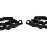 27-1208 - Black Knuckle Footpeg Set by Wyatt Gatling