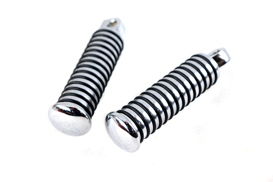 27-1221 - O-Ring Style Footpeg Set Chrome by Wyatt Gatling