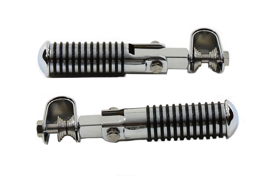 27-1222 - O-Ring Style Footpeg Set Chrome by V-Twin