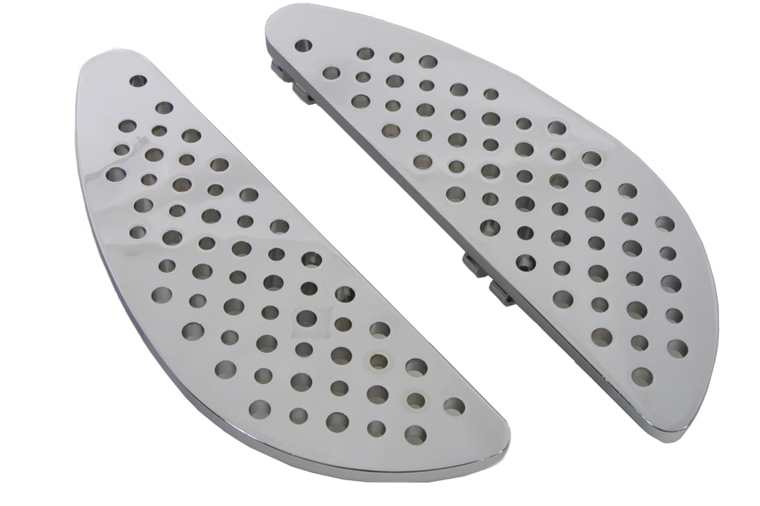 27-1237 - Driver Chrome Half Moon Footboard Set by Wyatt Gatling