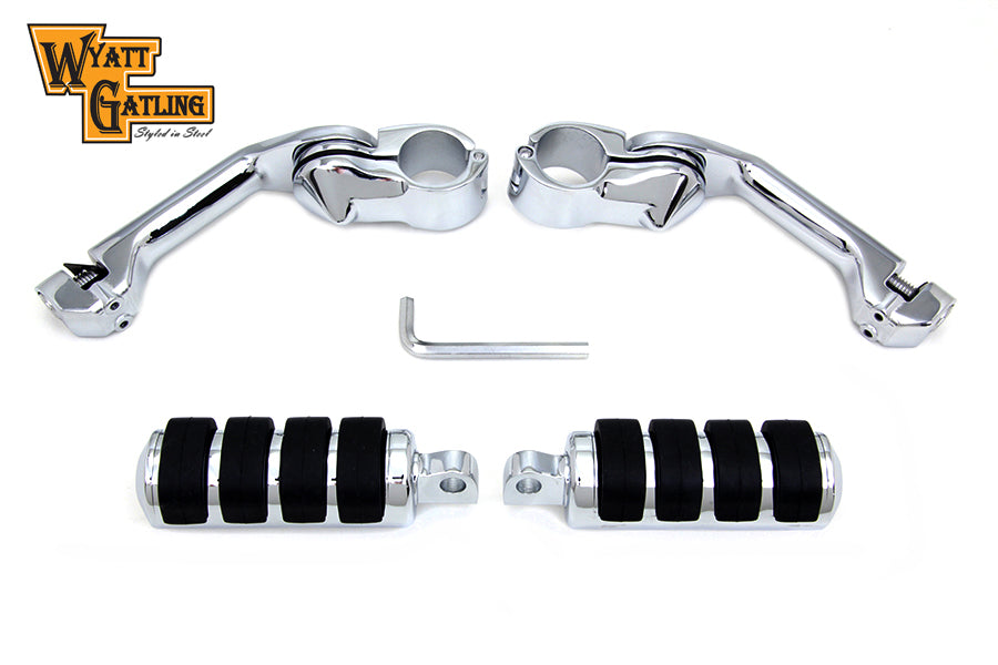 27-1280 - Wyatt Gatling Cats Paw Footpeg Kit by V-Twin
