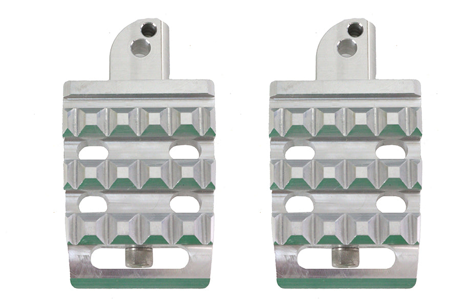 27-1295 - Bronx Passenger Footpeg Set Chrome by V-Twin