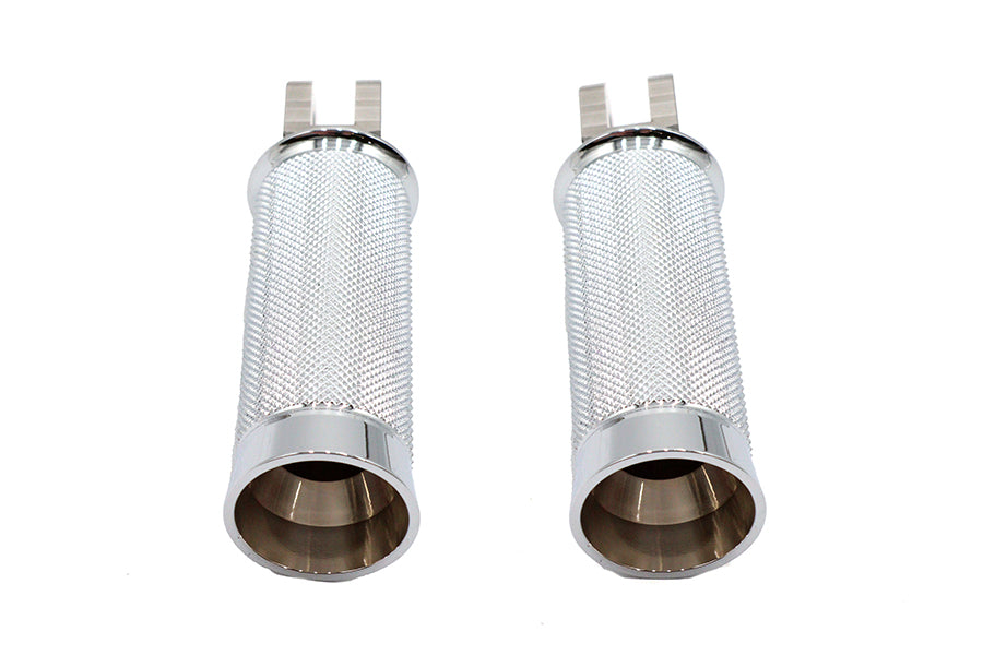 27-1447 - M8 Speedster Driver Footpeg Set Chrome by V-Twin