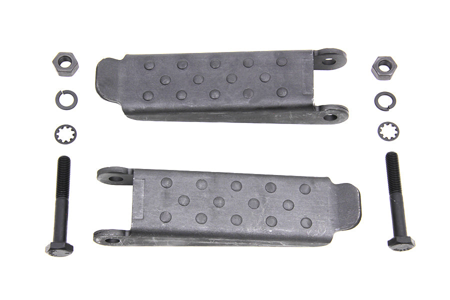 27-1461 - Parkerized Combat Footpeg Set by V-Twin