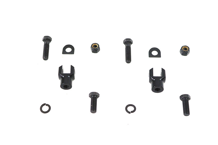 Footpeg Yoke Set Black