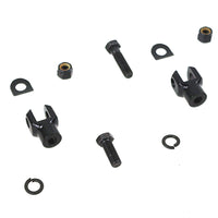 Footpeg Yoke Set Black