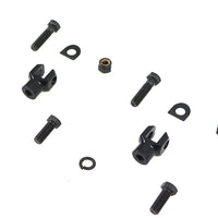 Footpeg Yoke Set Black