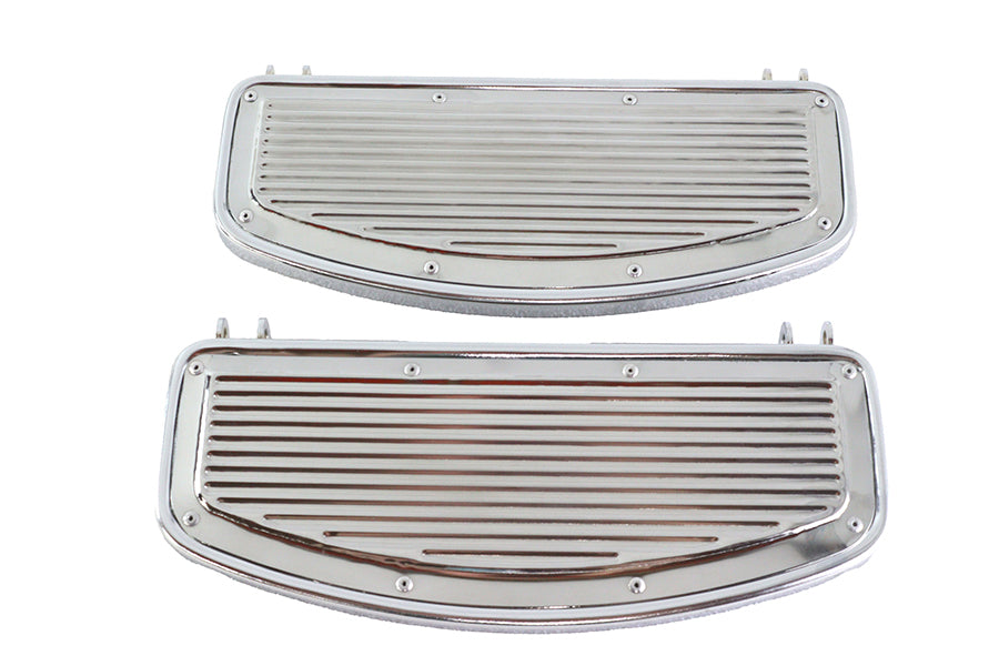 27-1545 - Driver Footboard Set With Ribbed Design by V-Twin