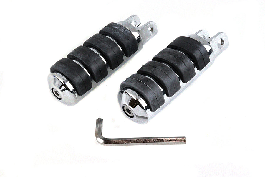 27-1581 - Large Cats Paw Footpeg Set by Wyatt Gatling