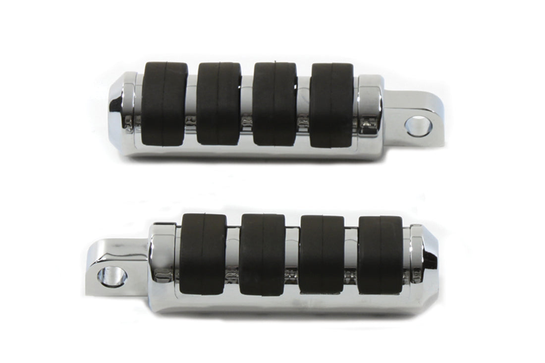 27-1582 - Small Cats Paw Footpeg Set Chrome by V-Twin
