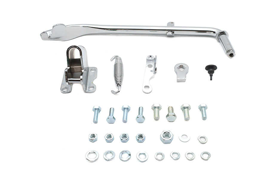 27-1620 - Jiffy Kickstand Assembly Chrome by V-Twin