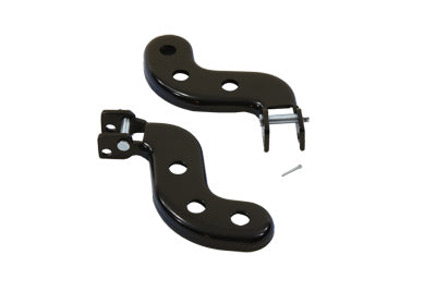 27-1629 - Black Buddy Seat Footpeg Bracket Set by Wyatt Gatling
