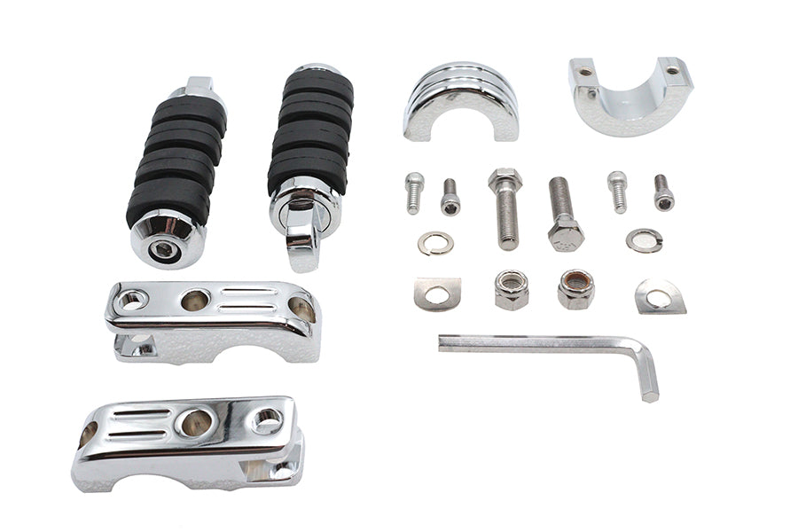 27-1660 - Magna Ring Style Large Footpeg Set by Wyatt Gatling