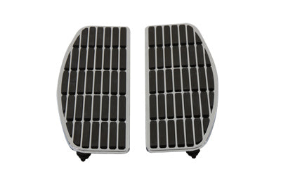 27-1705 - Footboard Mat Set Chrome by V-Twin