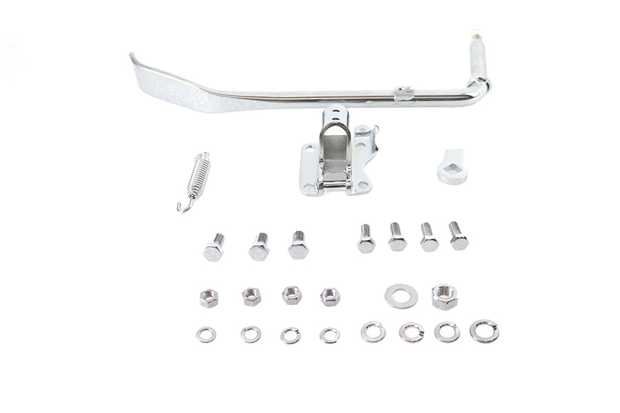 27-1720 - Jiffy Kickstand Assembly Chrome by V-Twin