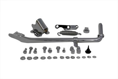 27-1723 - Jiffy Kickstand Assembly Chrome by V-Twin