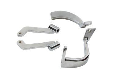 27-1726 - Footboard Mount Bracket Set Chrome by V-Twin