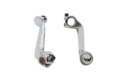 27-1735 - Footpeg Support Set Driver Chrome by V-Twin